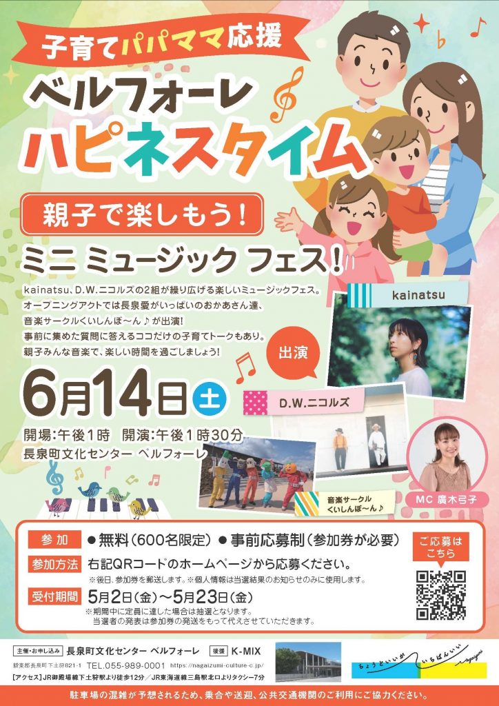 パパママ応援イベント「ベルフォーレ・ハピネスタイム」